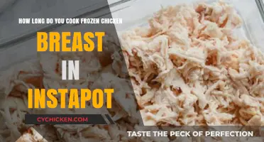 Quick and Easy: Cooking Frozen Chicken Breast in an Instant Pot