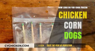 Perfectly Crispy: Cooking Time for Frozen Chicken Corn Dogs