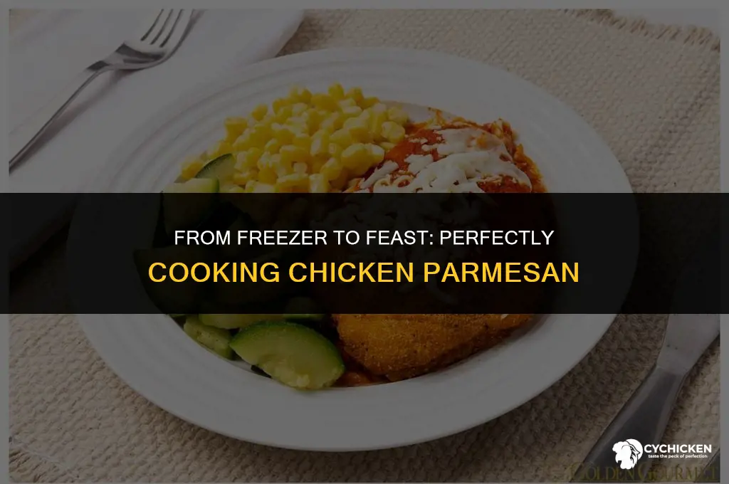 how long do you cook frozen chicken parmesan