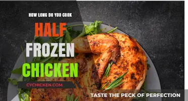 From Frozen to Feast: The Perfect Cooking Time for Half-Frozen Chicken