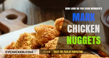 Perfectly Crispy Member's Mark Chicken Nuggets: Cooking Time Guide