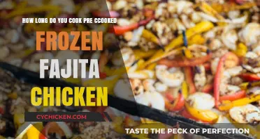 Savor the Flavor: Cooking Time for Pre-Cooked Frozen Fajita Chicken