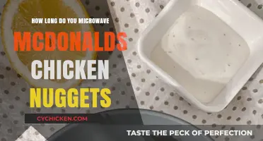 Perfectly Reheated: Ideal Microwave Time for McDonald's Chicken Nuggets