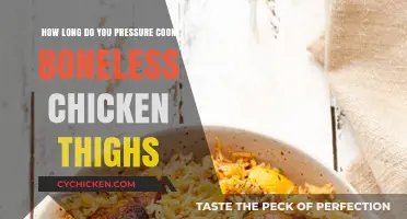 Perfect Pressure Cooker Boneless Chicken Thighs: Timing Tips & Tricks
