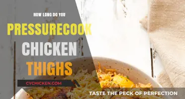 Perfect Pressure Cooker Chicken Thighs: Timing Tips for Juicy Results
