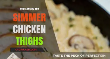 Perfectly Simmered Chicken Thighs: Timing Tips for Tender, Juicy Results