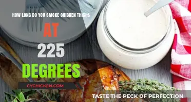 Perfectly Smoked Chicken Thighs: Mastering 225-Degree Cooking Time