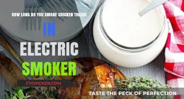 Perfectly Smoked Chicken Thighs: Electric Smoker Timing Guide