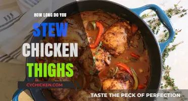 Perfectly Stewed Chicken Thighs: Timing Tips for Tender, Juicy Results