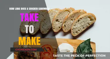 Quick Chicken Sandwich: Prep Time and Cooking Tips Revealed