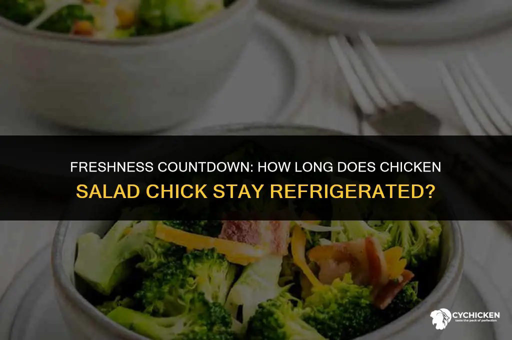 how long does chicken salad chick last in the fridge