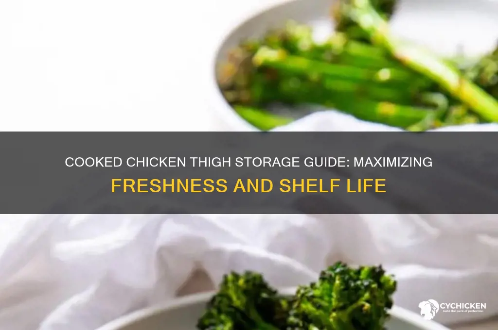 how long does cooked chicken thigh last