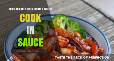 Cooking Diced Chicken in Sauce: Perfect Timing for Tender Results