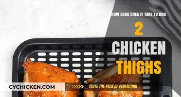 Boiling Chicken Thighs: Perfect Timing for 2 Juicy Pieces