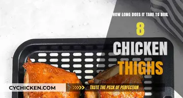Boiling Chicken Thighs: Perfect Timing for 8 Juicy Pieces