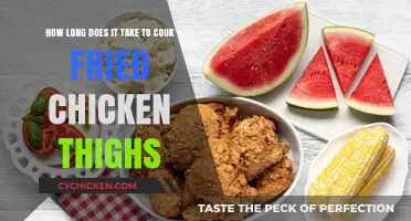 Perfectly Crispy Fried Chicken Thighs: Cooking Time and Tips