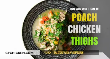 Perfectly Poached Chicken Thighs: Timing Tips for Tender Results