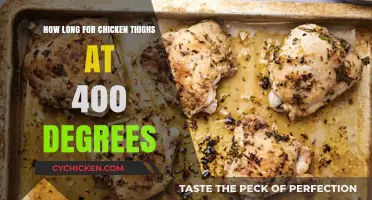 Perfectly Cooked Chicken Thighs: Timing at 400 Degrees Revealed