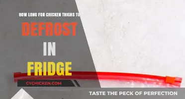 Defrosting Chicken Thighs Safely: Fridge Thawing Time Guide