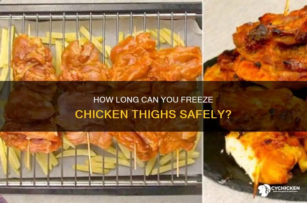 how long freeze chicken thighs