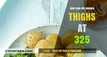 Perfectly Crispy Chicken Thighs: Frying Time at 325°F Revealed