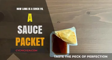 Chick-fil-A Sauce Packet Size: Unveiling the Perfect Portion Mystery