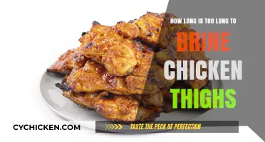 Perfect Brining Time for Chicken Thighs: Avoiding Over-Seasoning Mistakes