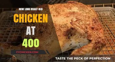 Perfect Roast: 8lb Chicken at 400°F Timing Guide