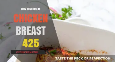 Perfectly Juicy Roast Chicken Breast at 425°F: Timing Tips
