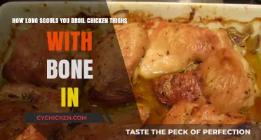 Perfectly Broiled Bone-In Chicken Thighs: Timing Tips for Juicy Results