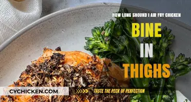 Perfect Air Fryer Chicken Thighs: Optimal Cooking Time Guide