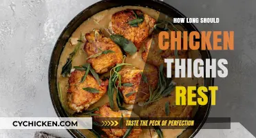 Perfect Chicken Thighs: Resting Time Secrets for Juicy Results