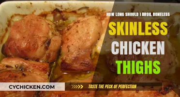Perfectly Broiled Chicken Thighs: Timing Tips for Juicy Results