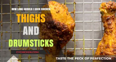 Perfect Chicken Thighs and Drumsticks: Optimal Cooking Times and Tips