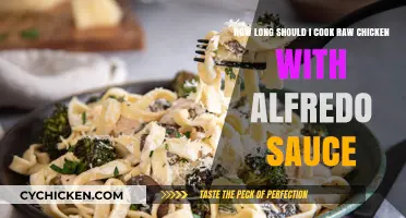 Perfect Chicken Alfredo: Optimal Cooking Time for Raw Chicken in Sauce