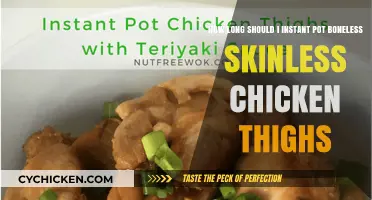 Perfect Instant Pot Chicken Thighs: Timing for Juicy, Tender Results