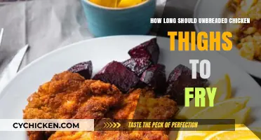 Perfectly Crispy: Frying Unbreaded Chicken Thighs Timing Guide