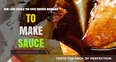 Perfect Chicken Marinade Sauce: Cooking Time Tips for Rich Flavor