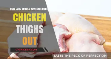 Safe Chicken Thigh Storage: How Long Can Boned Thighs Sit Out?