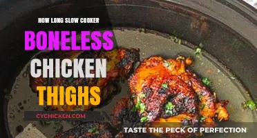 Perfectly Tender Slow Cooker Boneless Chicken Thighs: Timing Tips
