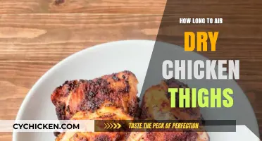 Perfectly Air-Dried Chicken Thighs: Timing Tips for Crispy Results