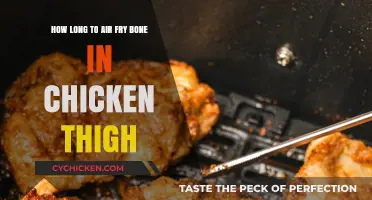 Perfect Air Fryer Bone-In Chicken Thighs: Timing & Tips