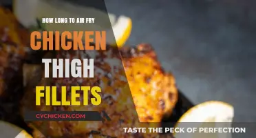 Perfectly Crispy Air Fryer Chicken Thigh Fillets: Cooking Time Guide