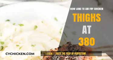 Perfect Air Fryer Chicken Thighs: 380°F Cooking Time Guide