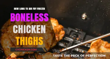 Perfectly Crispy Air Fryer Frozen Chicken Thighs: Timing Tips