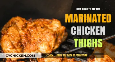 Perfect Air Fryer Chicken Thighs: Marinating and Cooking Time Guide