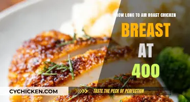 Perfect Air-Roasted Chicken Breast: 400°F Cooking Time Guide