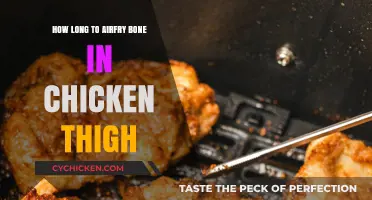 Perfectly Crispy Air Fryer Bone-In Chicken Thighs: Timing Tips
