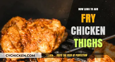 Perfectly Crispy Air Fryer Chicken Thighs: Cooking Time Guide