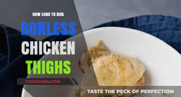 Perfectly Cooked Boneless Chicken Thighs: Optimal Boiling Time Guide